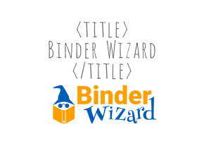 Quirky Sites Portfolio - Binder Wizard
